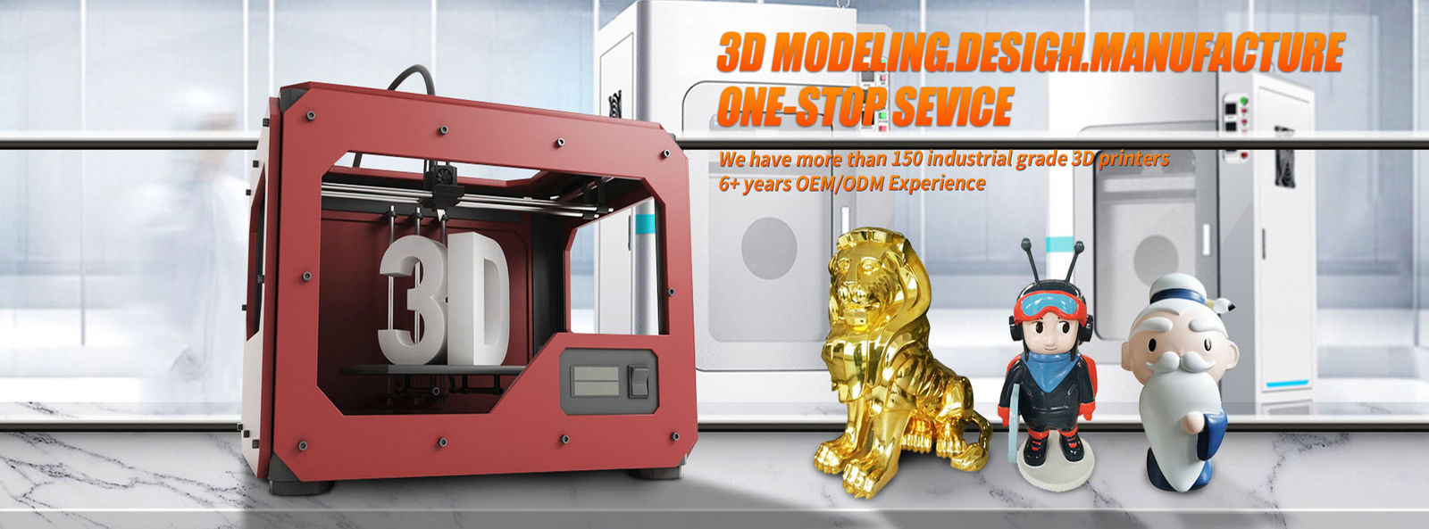 качество Обслуживание печатания Sla 3d завод